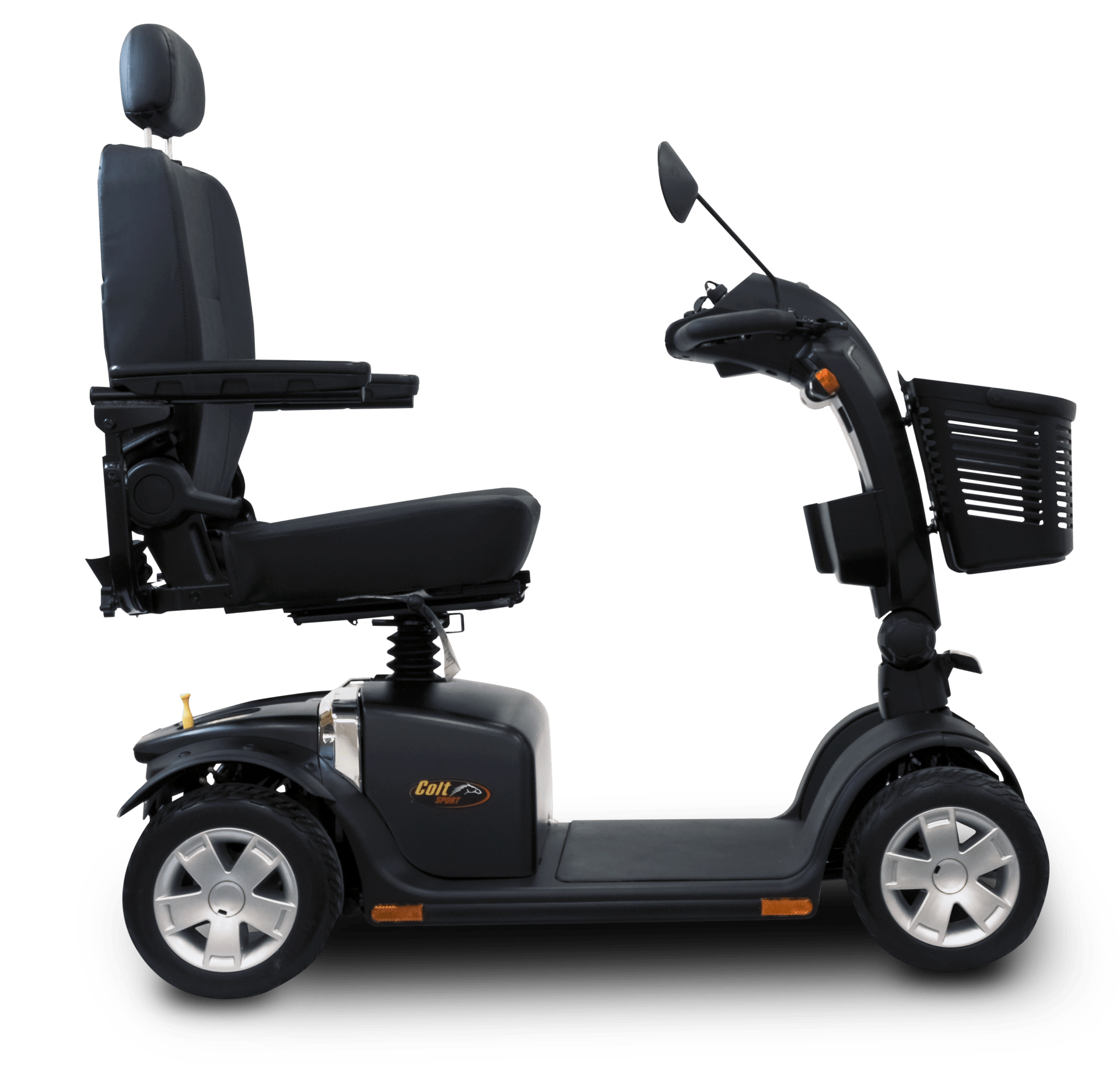 SeatBackwardsarmrestsdown Colt Sport Black