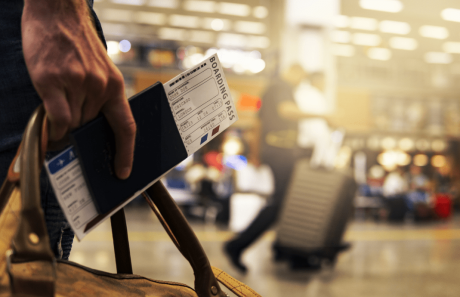 Man With Boarding pass